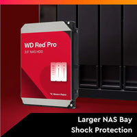 Western Digital WD Red Plus NAS Internal Hard Drive HDD 6TB 5400RPM SATA 6Gb/s 256MB Cache 3.5 Inch WD60EFPX