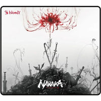 Bloody BP-45 Gaming Mousepad - Naraka, Smooth Surface, Durable Stitched Edges, Non-Slip Design, Easy Clean