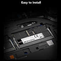 Lexar SODIMM 32GB DDR5 RAM 5600MHz, 262-Pin Laptop Memory, 1.1V, CL46-45-45-90, LD5S32G56C46ST-BGS
